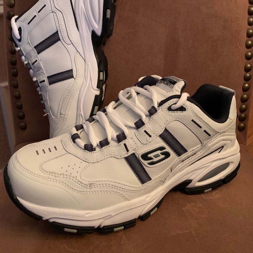 Skechers Sport 10 Wide White